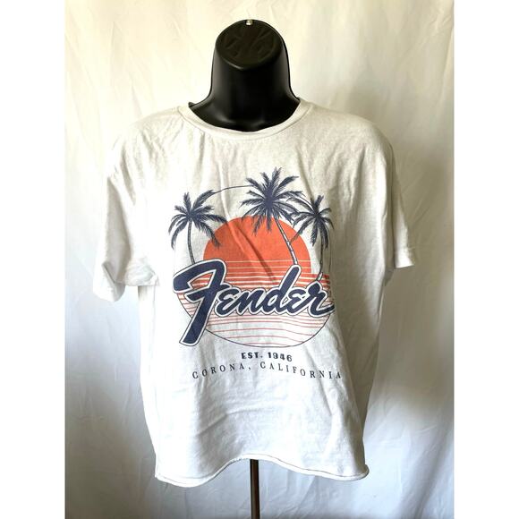 Fender Corona California Sunset Graphic Tee S/M - Picture 1 of 6